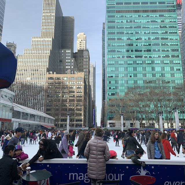 Top Three Outdoor Ice Skating Rinks in NYC