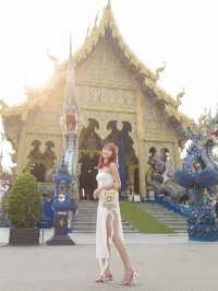 清萊🇹🇭全球唯一藍色廟宇💙