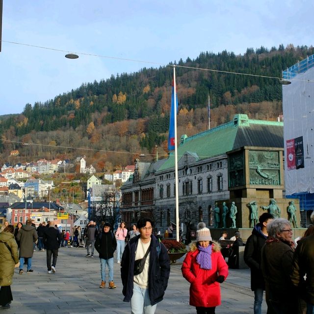 挪威峽灣城市Bergen