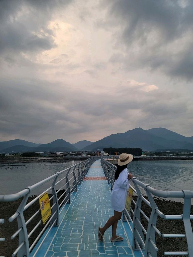 사천일몰을 가장 멋지게 볼수 있는 대포항전망대🧡