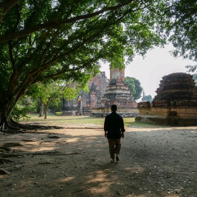 สำรวจโบราณสถานกลางกรุงอยุธยาที่สะพานบ้านดินสอ