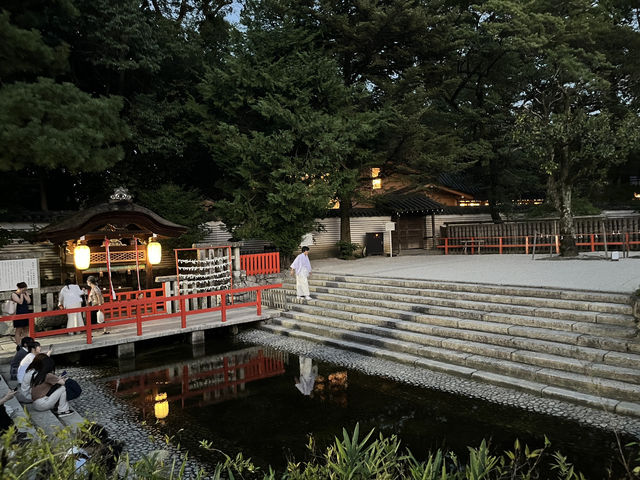下鴨神社/篝火中秋節「明月管弦祭」