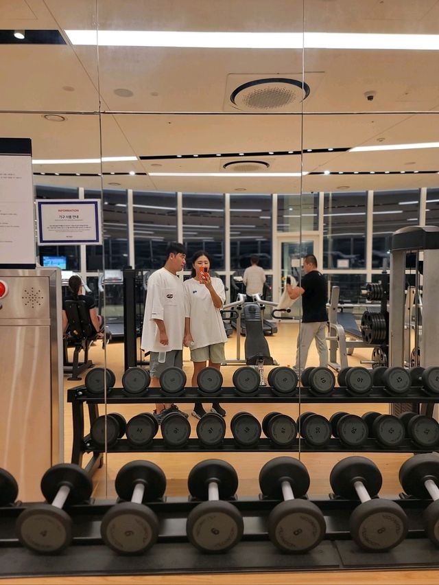 역대급 오션뷰 피트니스센터가 있는 강릉호텔🩵