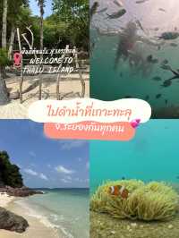 ดำน้ำเกาะทะลุ จ.ระยองกันทุกคน