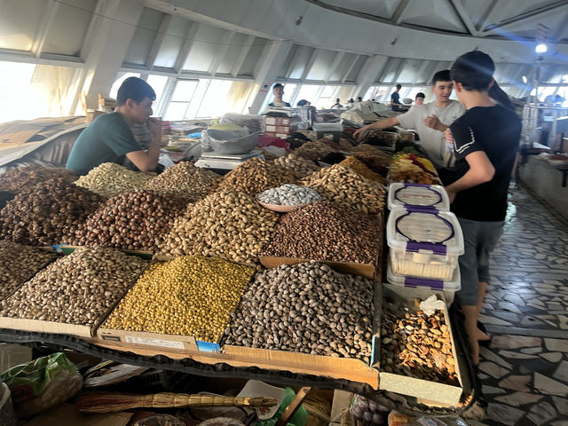 烏茲別克首都最著名的市場：喬爾蘇巴扎🇺🇿🏜️