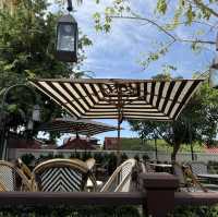 คาเฟ่ดังย่านปากเซ Balance cafe'