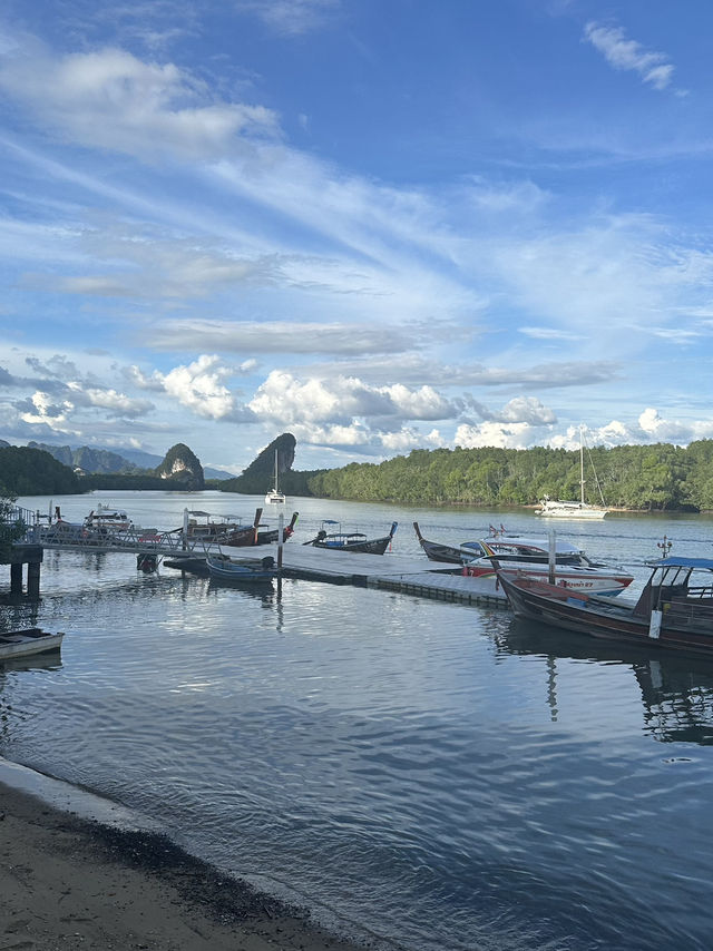 Serene River Cruise in Krabi Town! Exploring Caves and Mangrove Swamps
