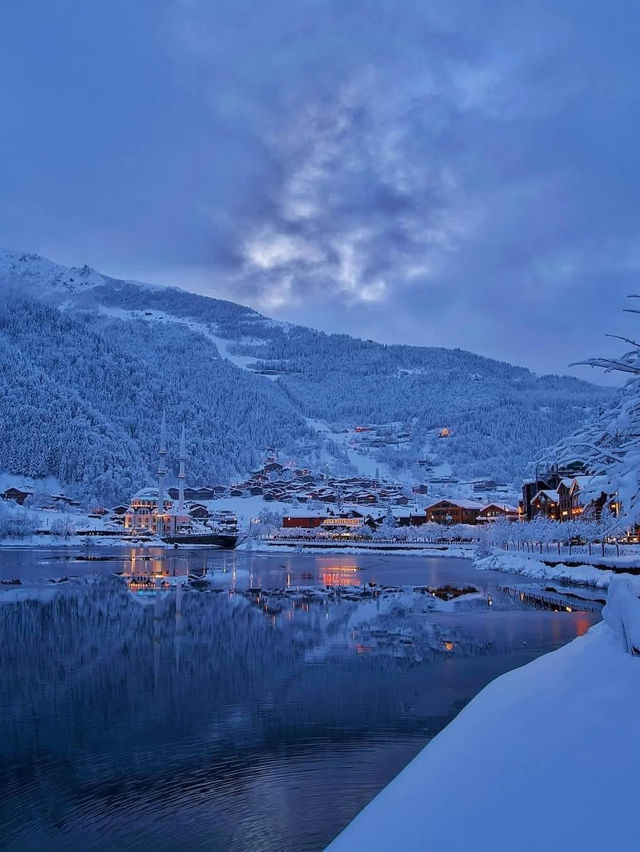 Snow in Uzungöl