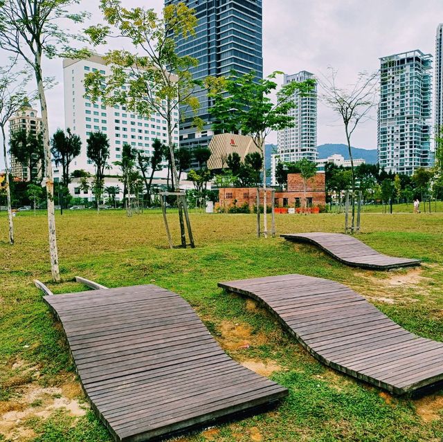 馬來西亞檳城喬治城新地標海濱公園景點:Gurney Bay Park，適合拍照📸打卡親子遊