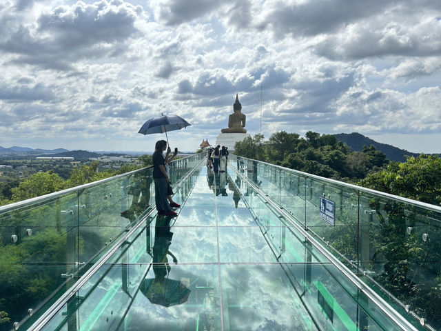 Skywalk วัดเขาตะแบก ศรีราชา 🚶🏻‍♂️‍➡️