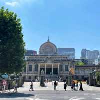 在東京體驗朝活文化~築地本願寺及其18品早餐 