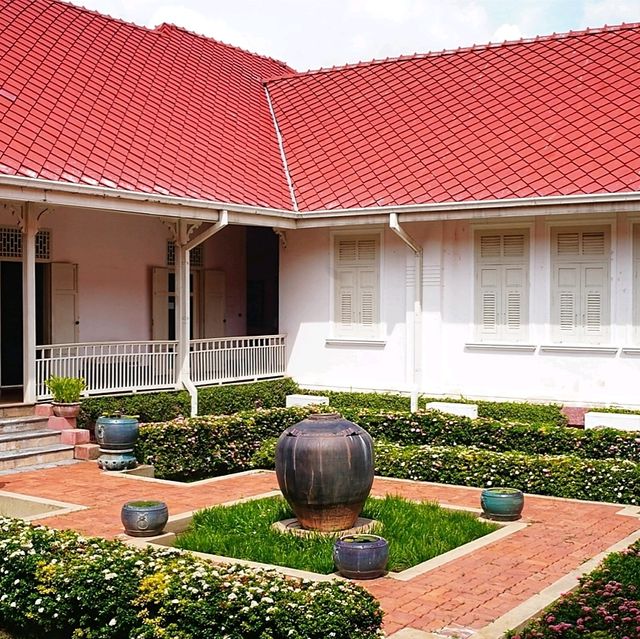 泰國叻丕_พิพิธภัณฑ์สถานแห่งชาติราชบุรี叻丕國家博物館_粉紅精緻博物館