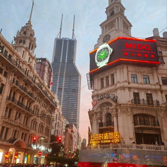 上海經典：外灘與南京路步行街