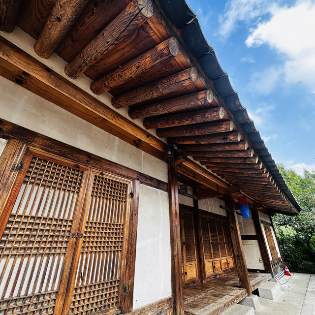 韓国富川にある小さな韓屋村。