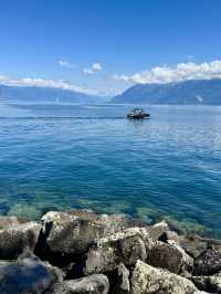 🇨🇭浸在洛桑湖畔悠閒中🚴湖畔踩單車享受謐靜