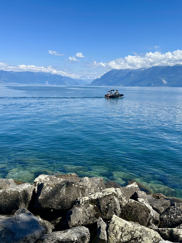 🇨🇭浸在洛桑湖畔悠閒中🚴湖畔踩單車享受謐靜