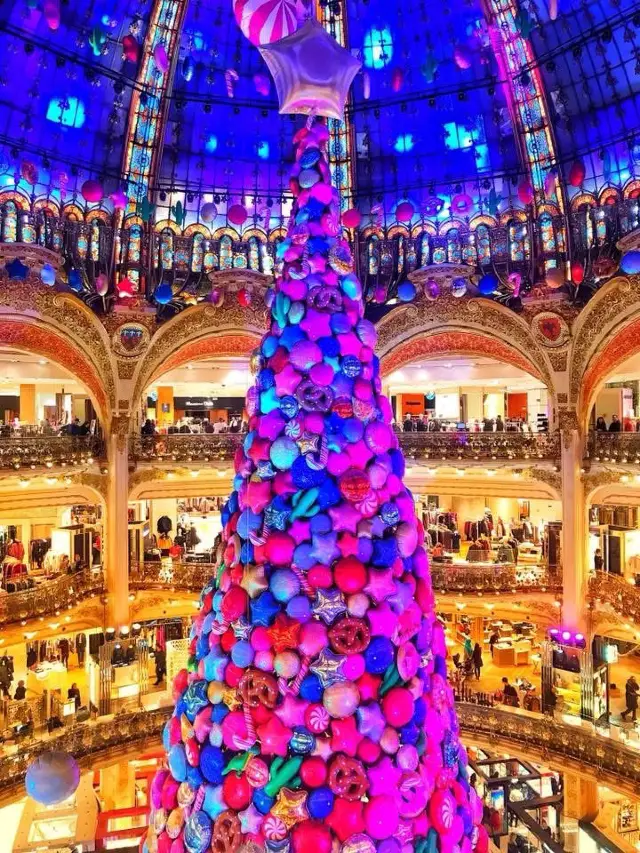 🇫🇷The beautiful Galeries Lafayette🇫🇷