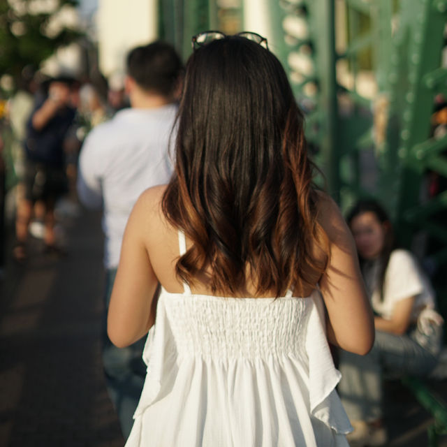💐เที่ยวสะพานพุทธ | ถ่ายรูปคู่ดอกไม้พระอาทิตย์ตก