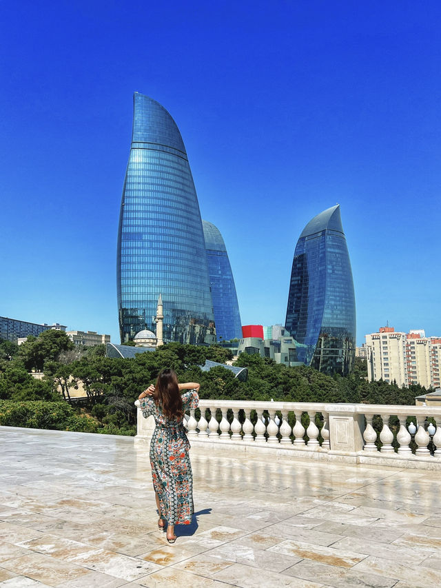 Panoramic view in Baku🇦🇿