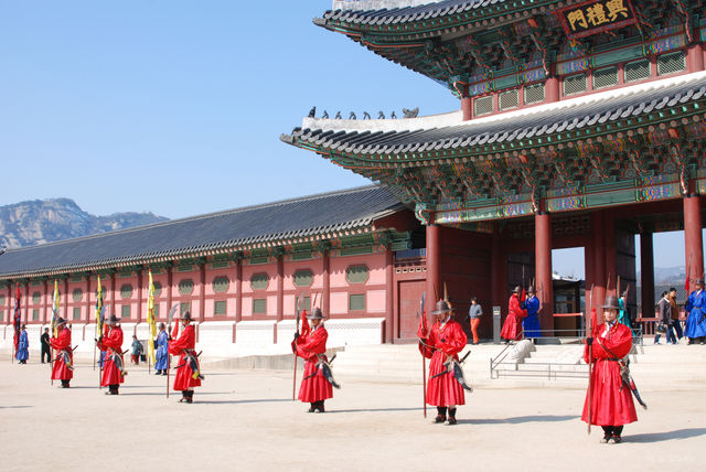 A Turning Point in Korean History — Geongbokgung Palace of Seoul in South Korea