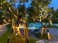 海外旅行気分が味わえるGARDEN POOL