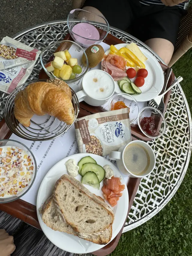 อาหารเช้าที่โรงแรมคาบานาอร่อยมาก