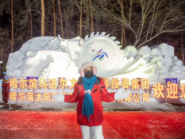 แกะสลักน้ำแข็ง zhaolin  park