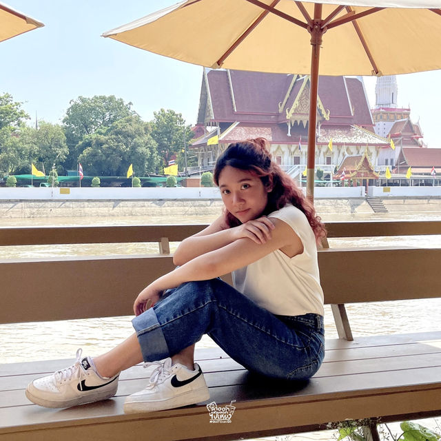 ชวนไปคาเฟ่เรือนไทยติดริมแม่น้ำ จ.อยุธยา...