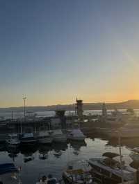 Sunset over the Red Sea 
