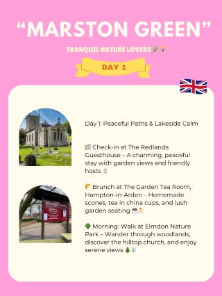 Marston Green for Tranquil Nature Lovers