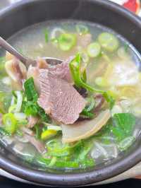 🇰🇷浦項✈️ 白種元三代天王推薦牛頭肉湯飯평남식당
