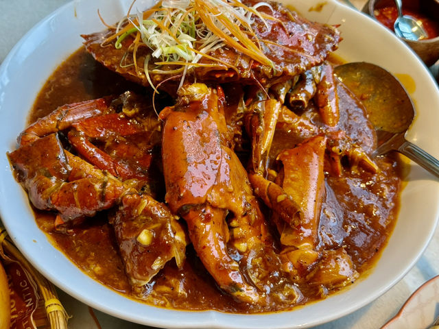 高雄最好吃的新加波餐廳是洲際酒店2樓（好客南洋餐廳）