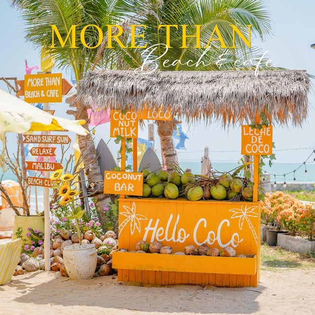 MORE THAN Beach & Cafe 🌊🌴