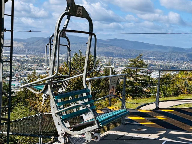 Rotorua Skyline 纜車｜搭上天空電車，俯瞰火山湖與地熱之城的絕美風景