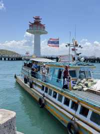 รีวิว: นั่งเรือข้ามฟากจากท่าเรือเกาะลอยไปเกาะสีชัง