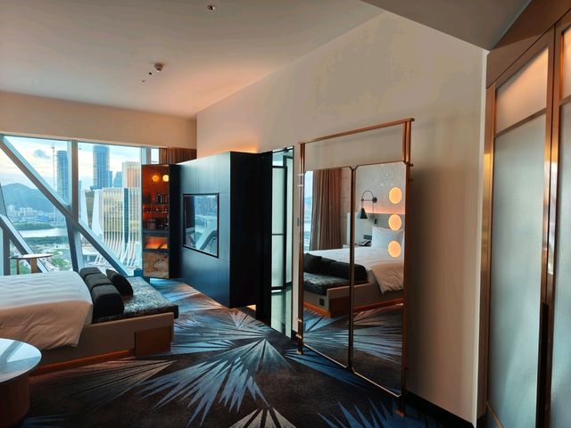人生第一次的Marriott W macau hotel 超棒體驗
