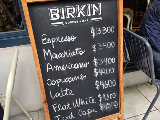  부에노스아이레스의 테라스가 예쁜 감성카페 Birkin