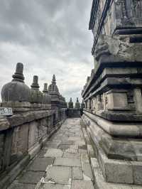 Twilight Tales at Prambanan: A Cloudy Evening Among Ancient Stones