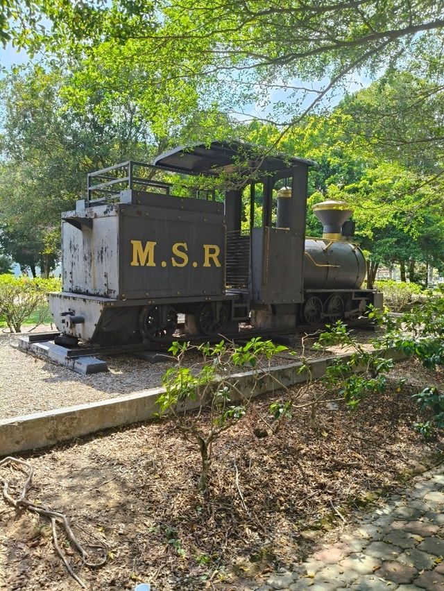 Discover the Historic Muar State Railway Locomotive!