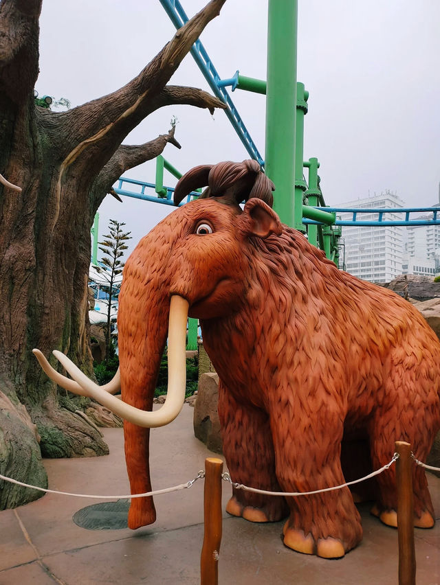 The Ice Age attraction at Genting SkyWorlds