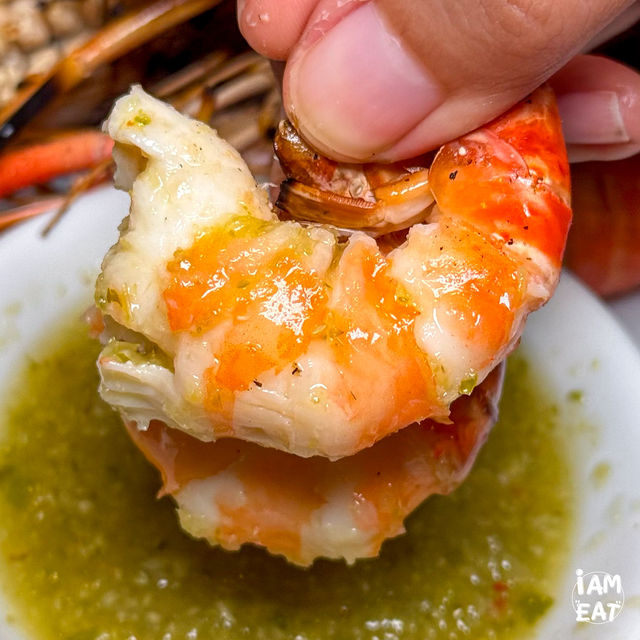 บุฟเฟ่ต์ขาปูหิมะ  กุ้งเผา Seafood เพียบ!