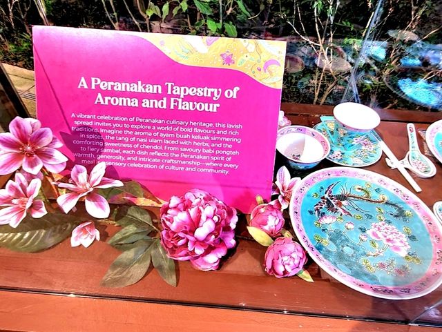 Peranakan culinary spotlight in Sentosa Sensoryscapes