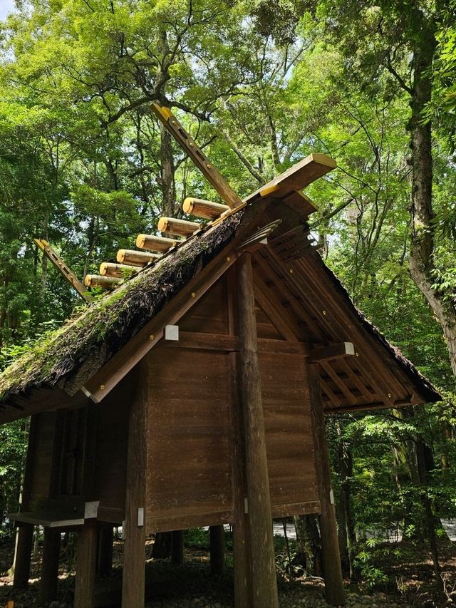 伊勢神宮內宮漫步記，馬匹、神社與清潭水🐎⛩️💧