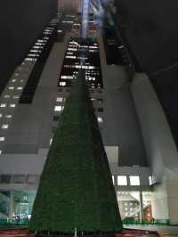 Starlit Osaka: A Night at Umeda Sky Building