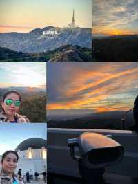 Spectacular view at Griffith Observatory
