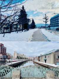 【北海道】小樽運河：歷史悠久的冰雪運河