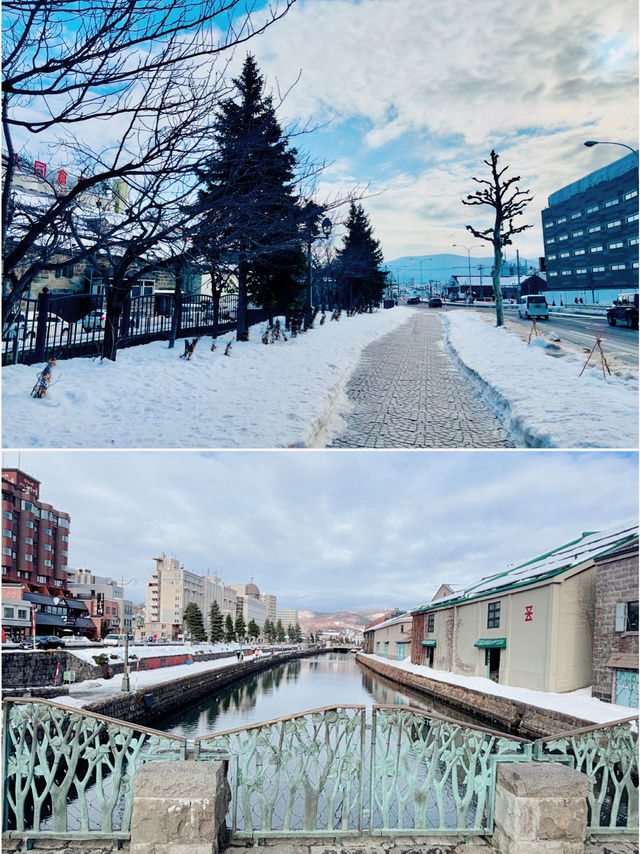 【北海道】小樽運河：歷史悠久的冰雪運河