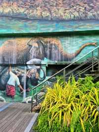The murals at the KL River of Life
