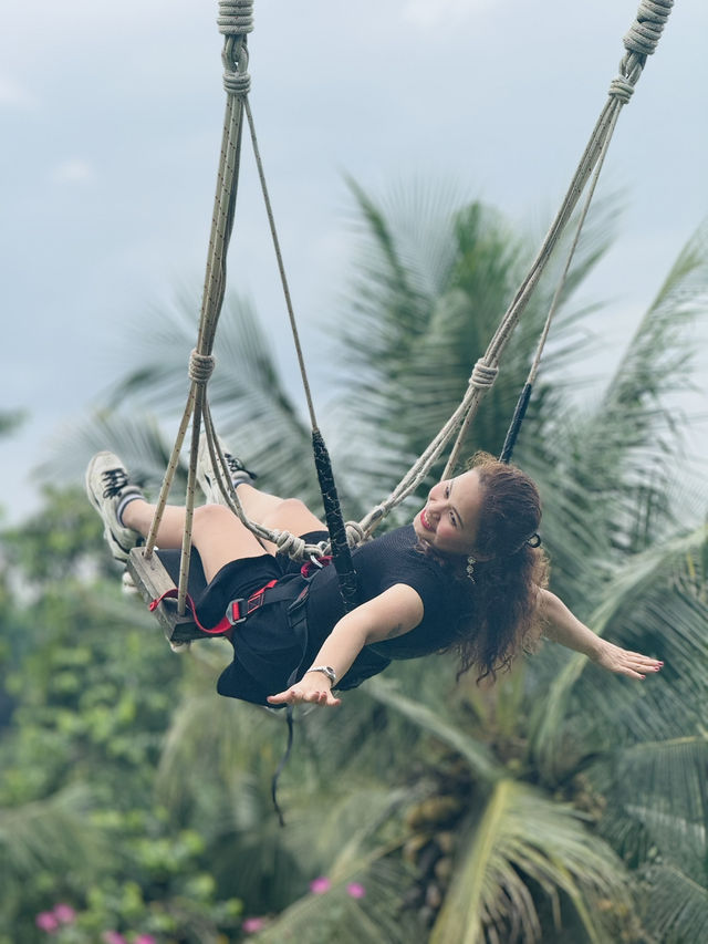 Swinging into happiness at Swing Heaven of Bali 🇮🇩
