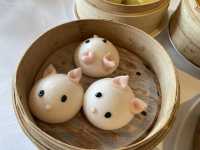 【香港ディズニーランドホテル】可愛い飲茶🥟のレストラン★クリスタルロータス